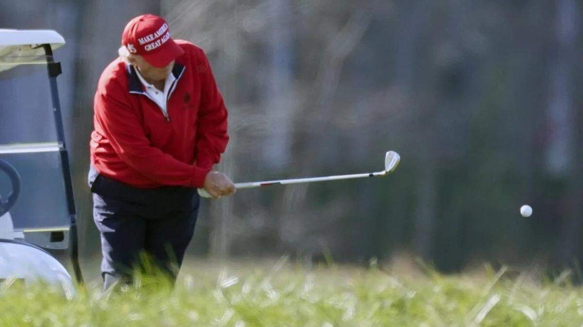 President Trump has golfed his way through the challenges of the coronavirus pandemic.