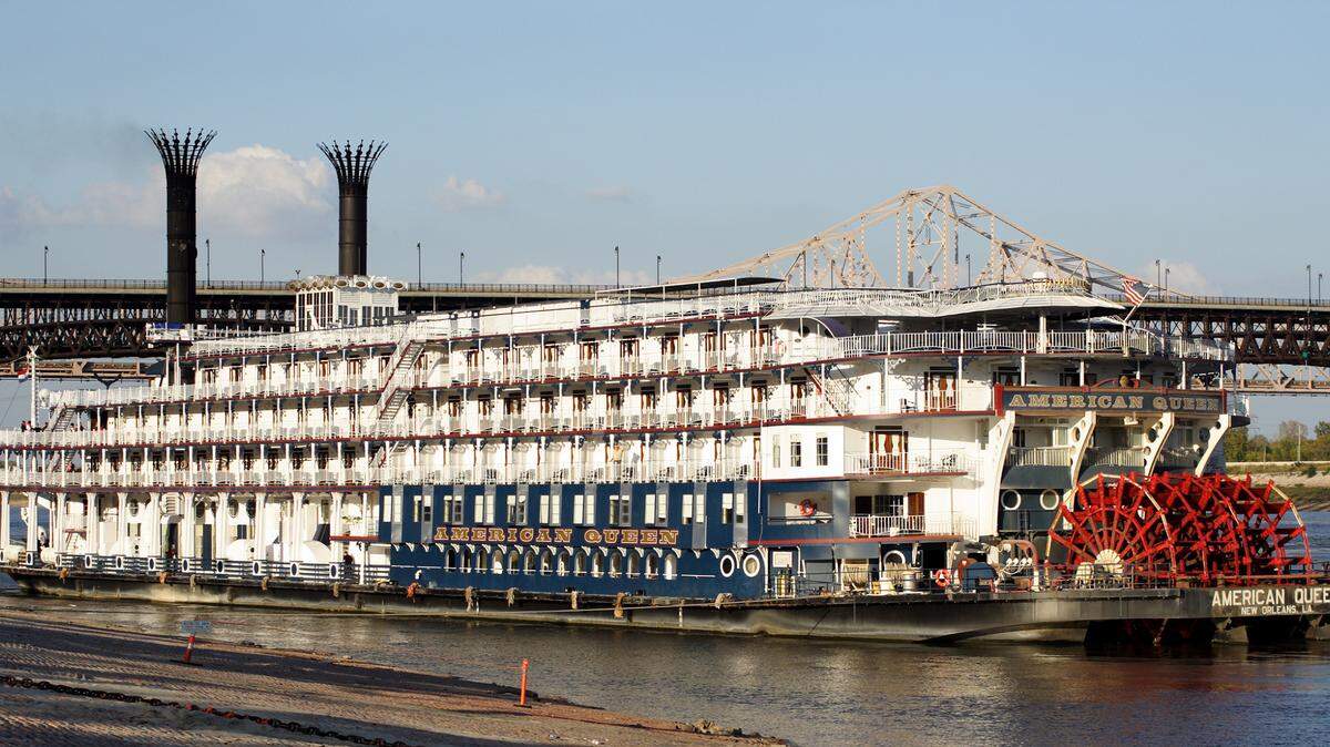 An American Queen Voyages cruise ship.