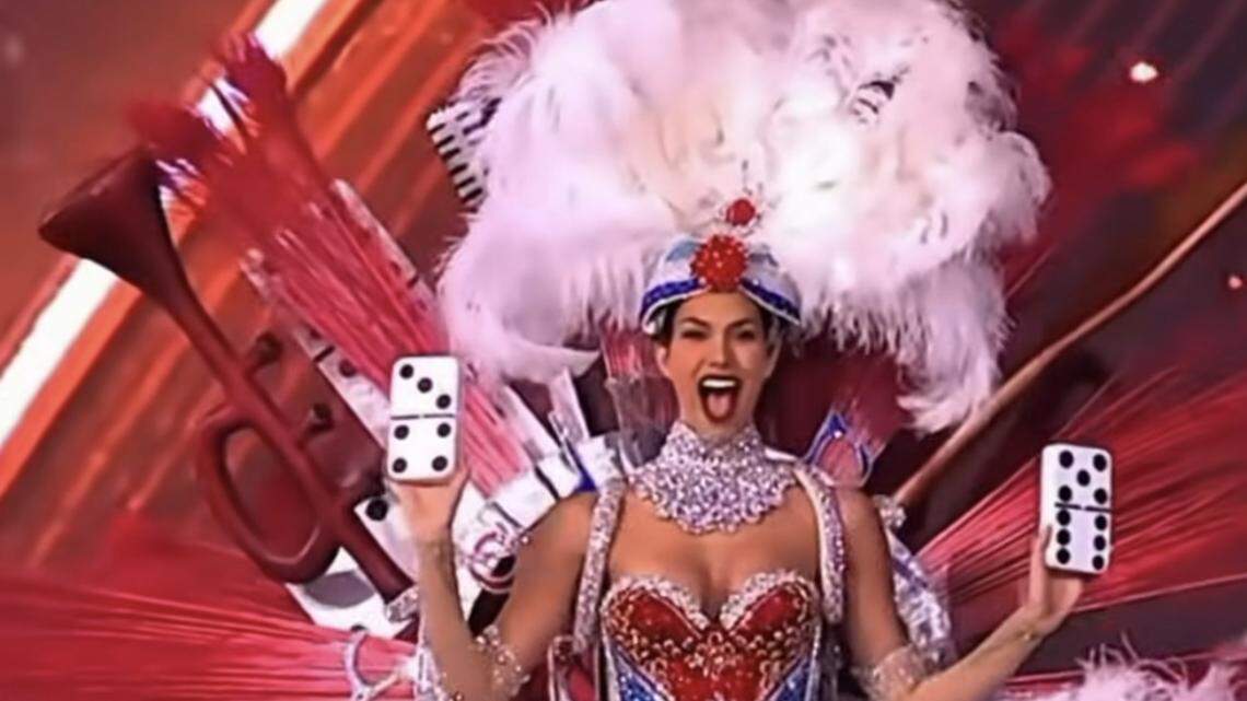 National costume of Miss Universe Cuba has hidden messages