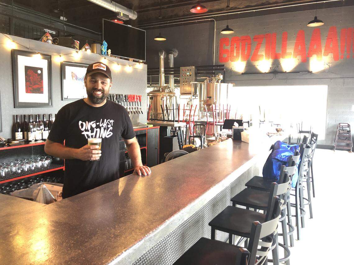 John Falco, who helped start Lincoln’s Beard brewery in a Miami suburb, opened Strange Beast brewpub in west Kendall.