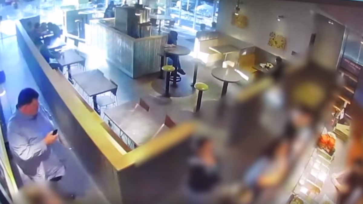 Chipotle surveillance footage