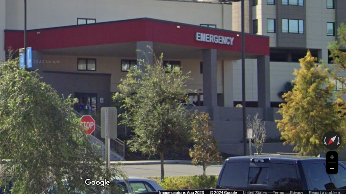 Police were called to AdventHealth Ocala when the unresponsive baby was brought in for treatment, Florida officials say.