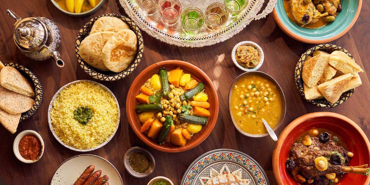 Some of the items on the menu at Zuri Moroccan restaurant in Wynwood.