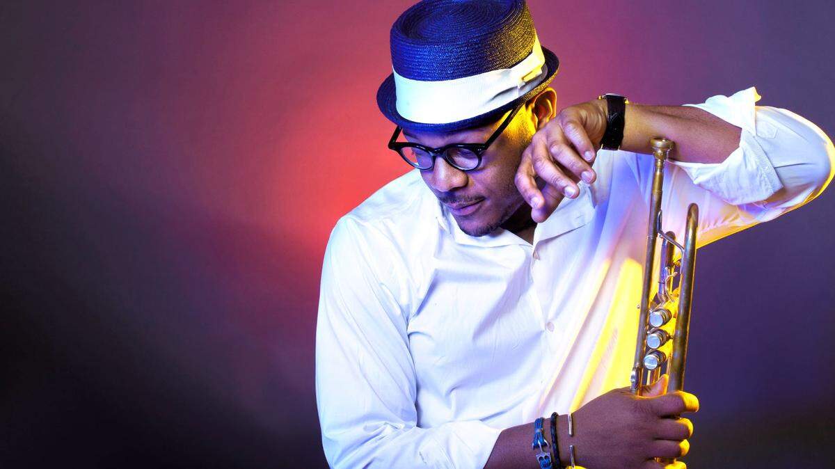 Jazz trumpeter and bandleader Etienne Charles will present his “Creole Christmas” show on Dec. 18, as part of Doral’s holiday concert series. (Photo courtesy of Laura Ferreira)