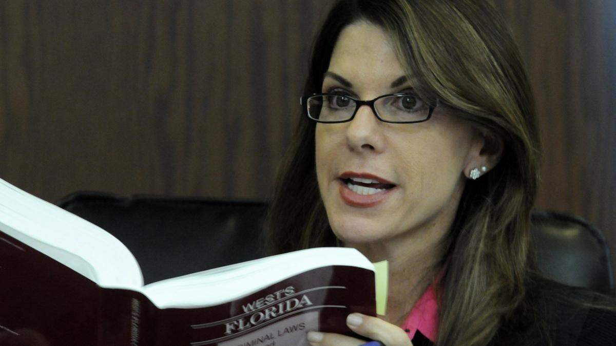 U.S. District Judge Beth Bloom has thrown out a federal indictment of a Honduran undocumented immigration accused of using phony paperwork to get a Florida driver’s license. Bloom is pictured here in 2012, during her tenure as a Miami-Dade state court judge.
