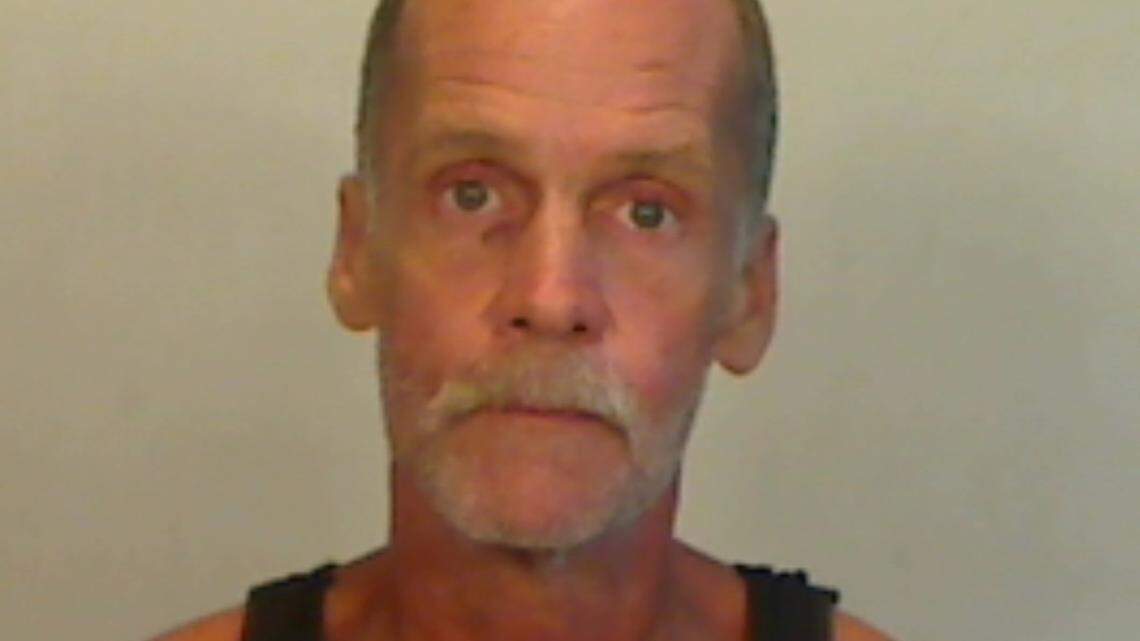 Steven Wolf in his current Monroe County Sheriff’s Office mugshot