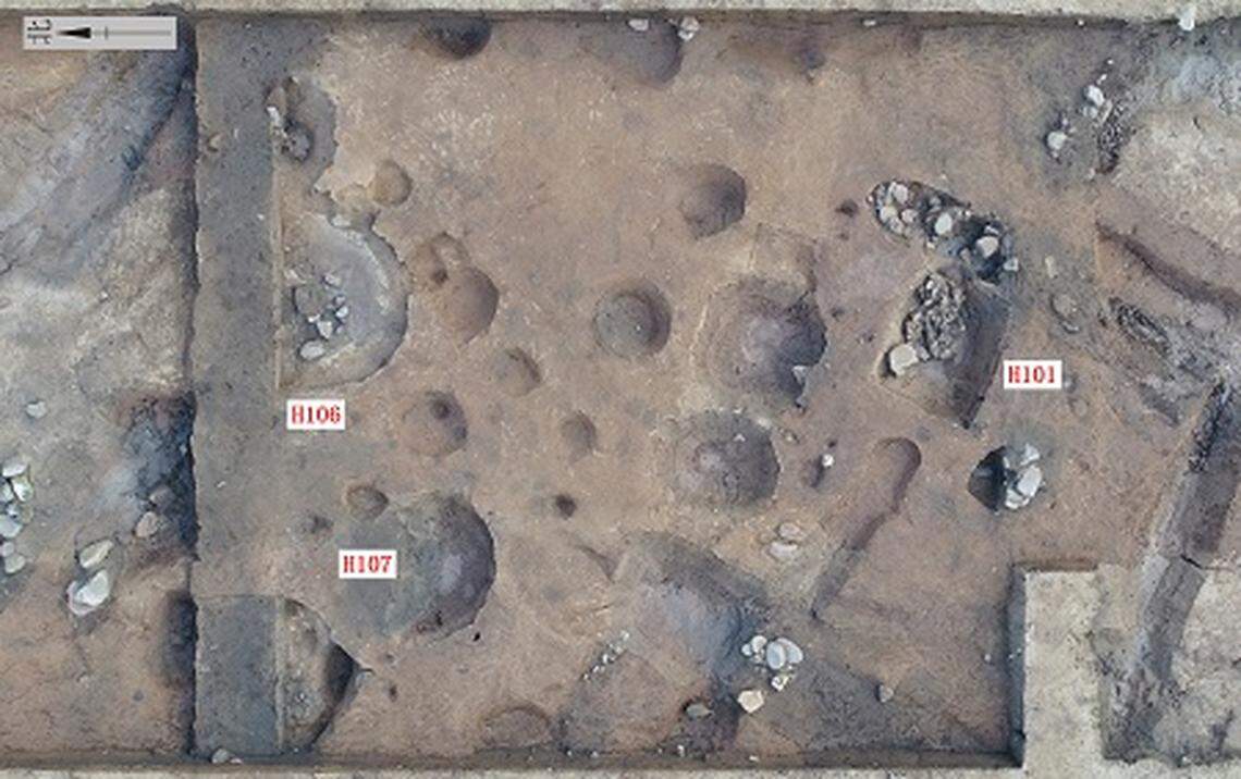 Another workshop found at the site.