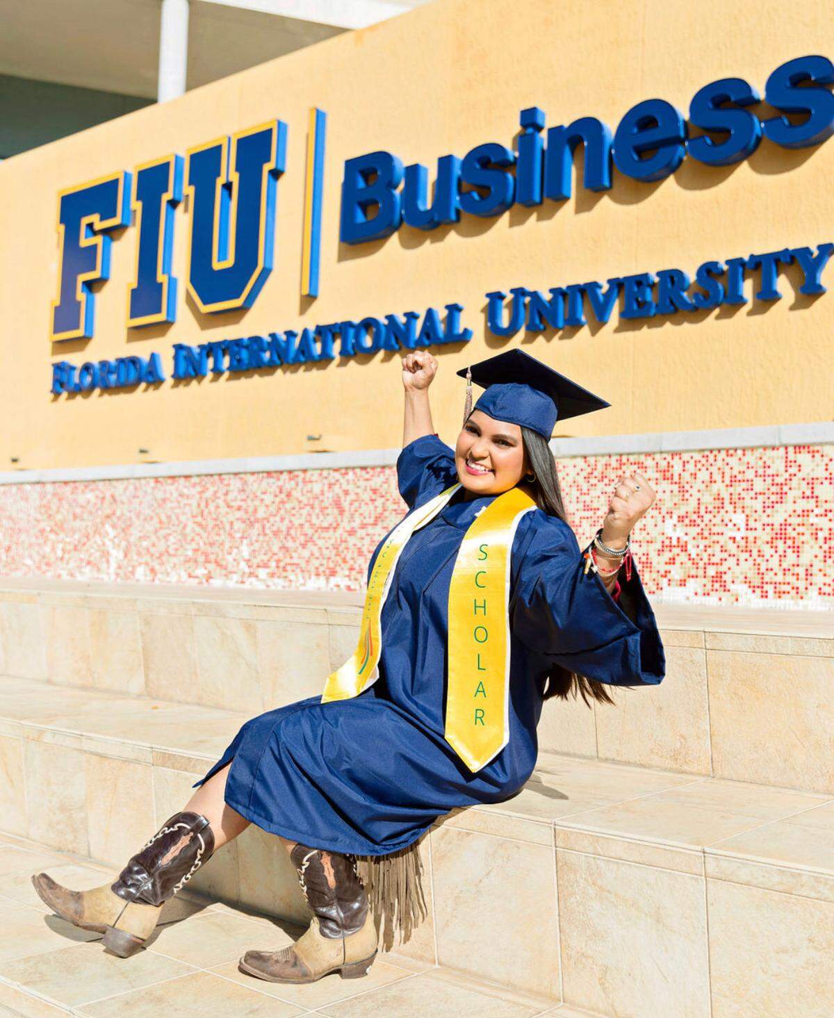 Analleli Gallegos is a DACA recipient from Mexico and a recent FIU graduate.