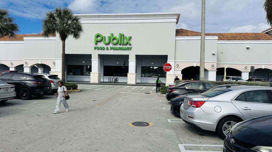 This Publix at 8250 Mills Dr. on Jan. 10, 2026, has been a fixture of Kendall’s Palms at Town & Country mall since 1985. It is closing for good on Jan. 17, 2026, so that a new more modern Publix can be built.