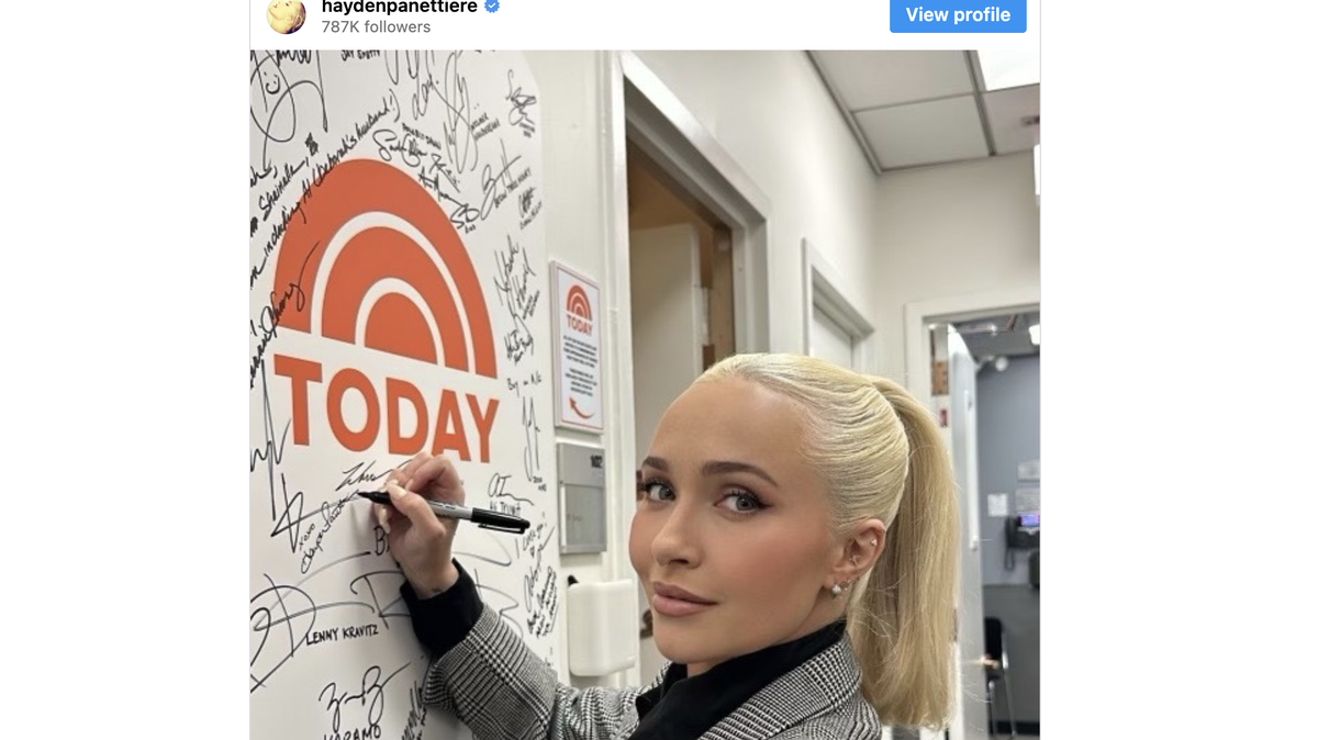 Hayden Panettiere defends herself after viral interview.