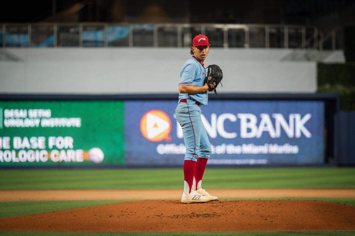 Chaminade-Madonna’s Spencer Krasner is the Miami Herald’s Broward County Baseball Pitcher of the Year for Classes 4A-1A.