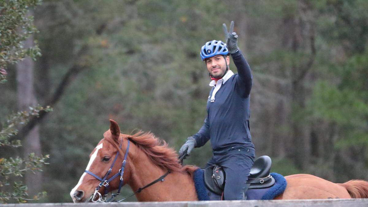 Reza Zarrab, who pleaded guilty to laundering money to benefit Iran, indulges one of his passions.