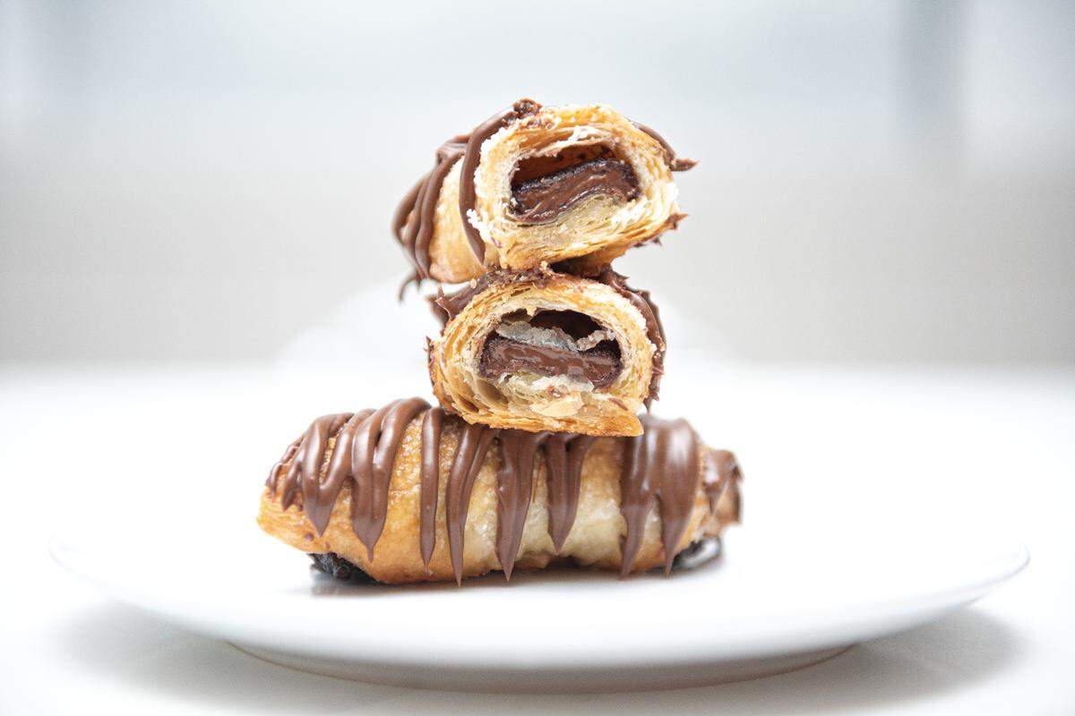 The Nutella pastelito is available at Cao Bakery throughout February.