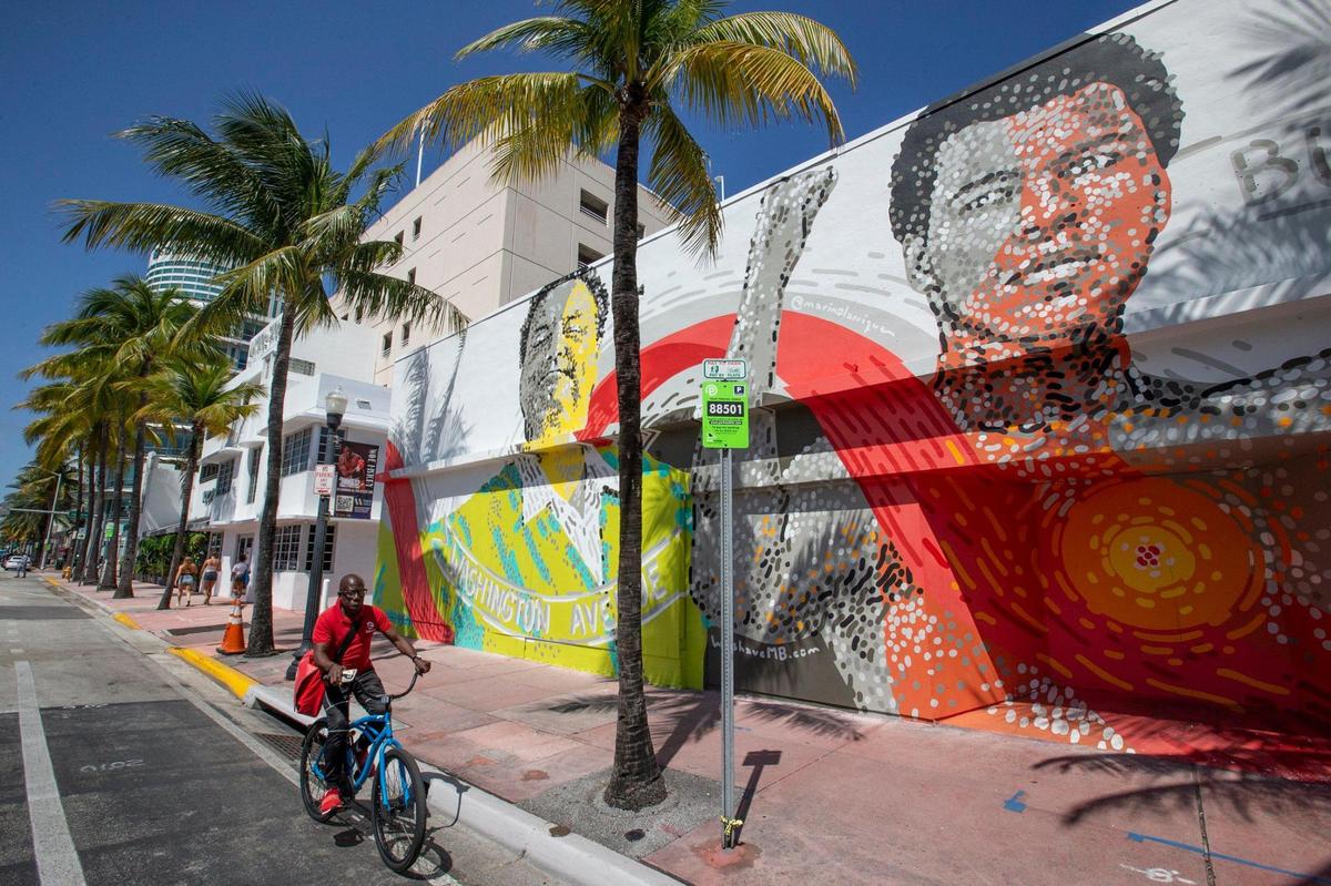 The long-awaited opening of the Goodtime Hotel on Washington Avenue marks another milestone in the street’s comeback after decades of neglect on Miami Beach, Wednesday, April 14, 2021.