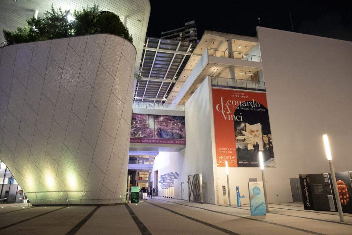 Miami’s Frost Science Museum’s “Leonardo – 500 Years of Genius” is on display through Sunday, April 5, 2026.