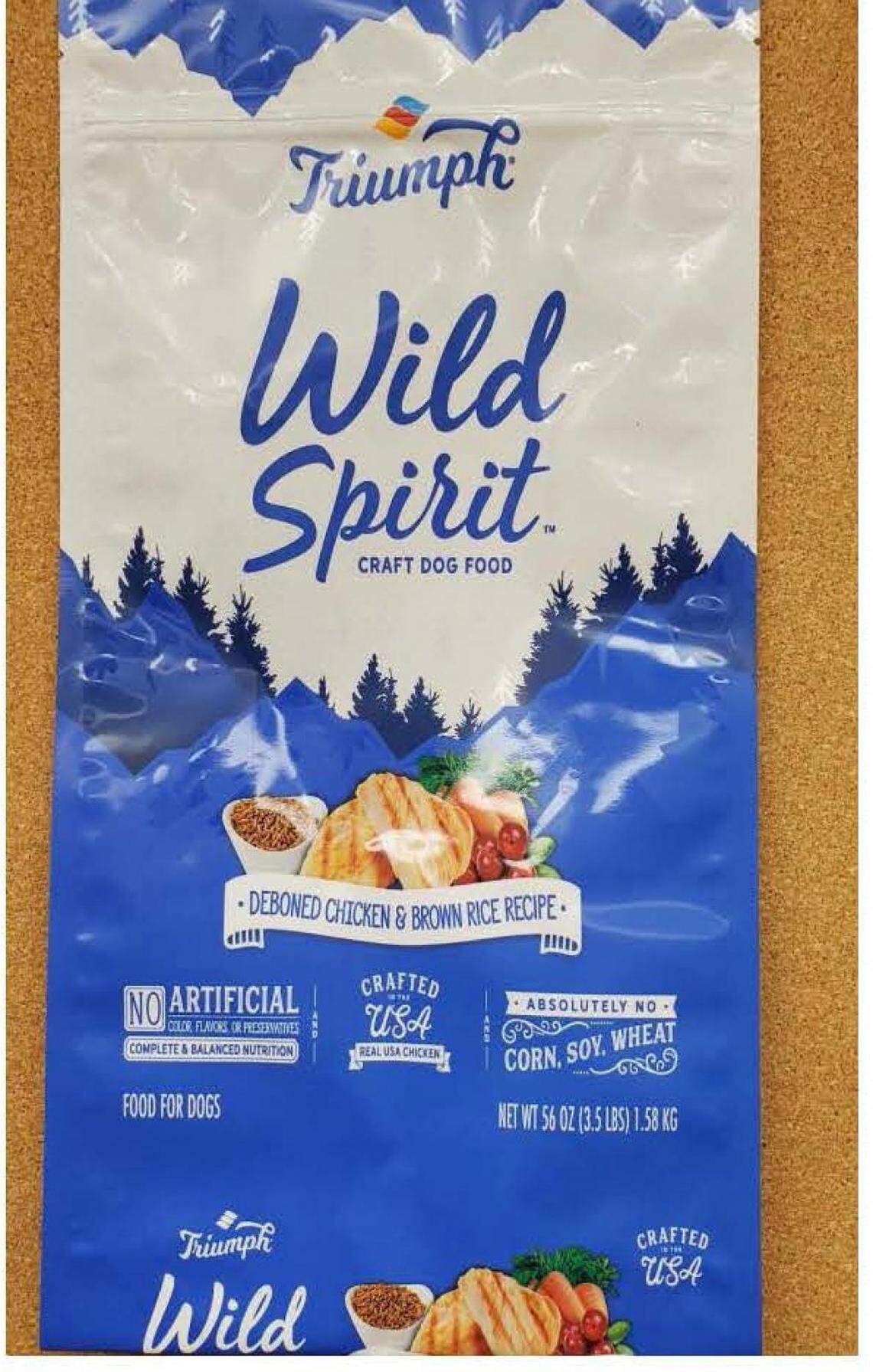 Triumph Wild Spirit Craft Dog Food Deboned Chicken & Brown Rice Recipe