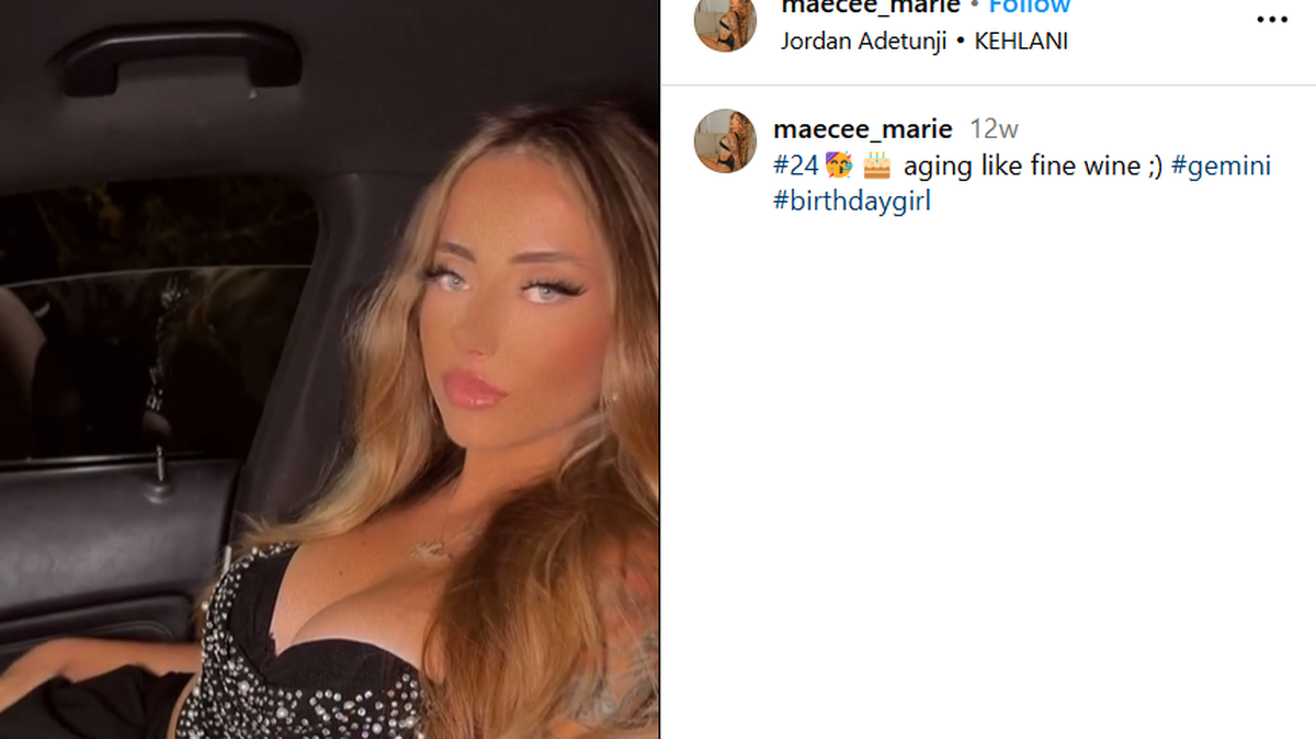 Maecee Lathers/Instagram screenshot