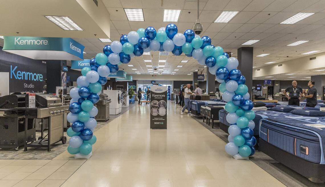 Interior view of the Miami Sears store's recently opened Kenmore Studio showroom, on Thursday, July 31, 2025.