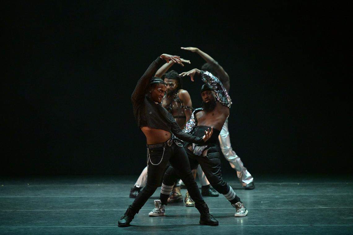 Dancers from AV Dance perform at the 2023 Men Who Dance Festival.