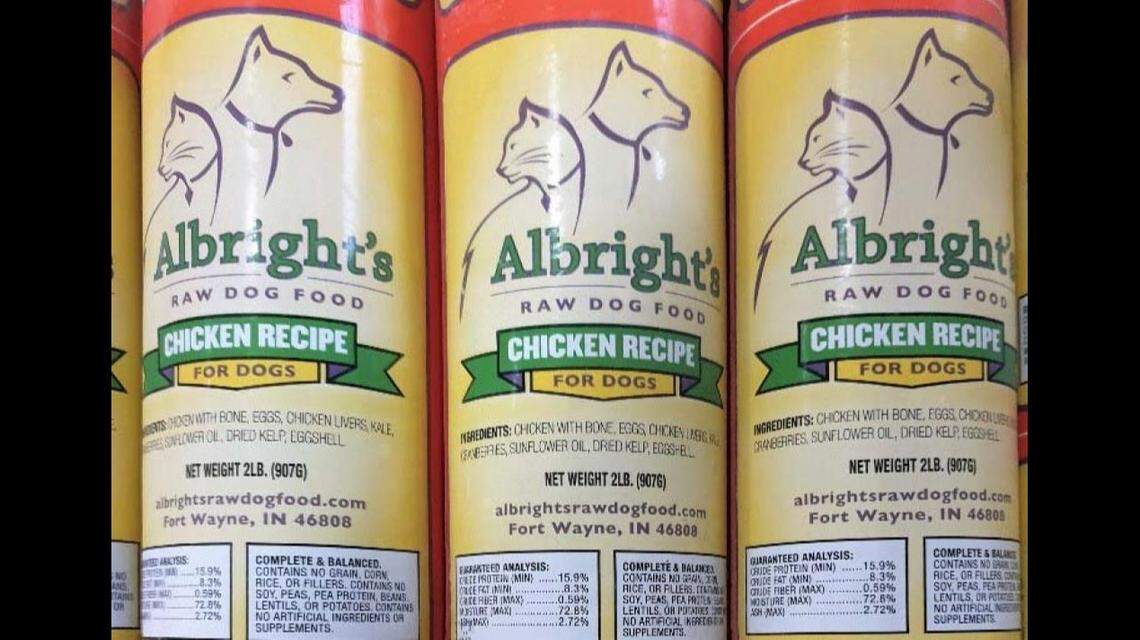 Albright’s Raw Dog Food Chicken Recipe