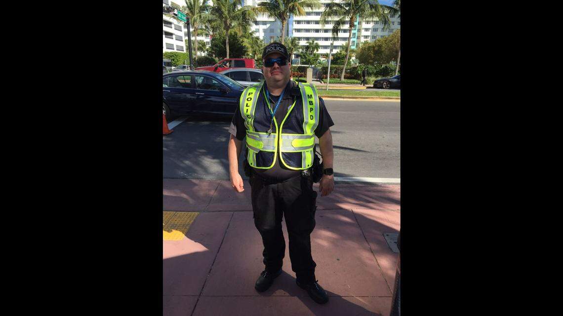 Former Miami Beach crime-scene technician Jason Bruder was charged with falsifying police evidence logs.