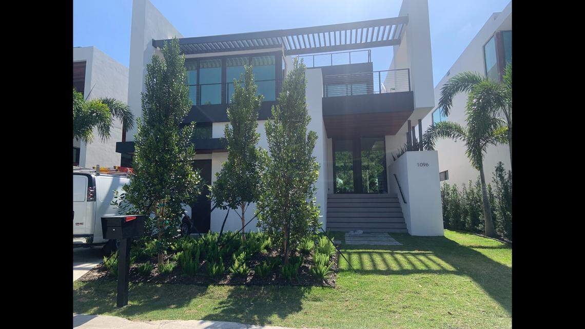 The house being built at 1096 N. Venetian Dr. when a 22-year-old worker for Stucco Works was hit by a pulley and died on July 13, 2023.