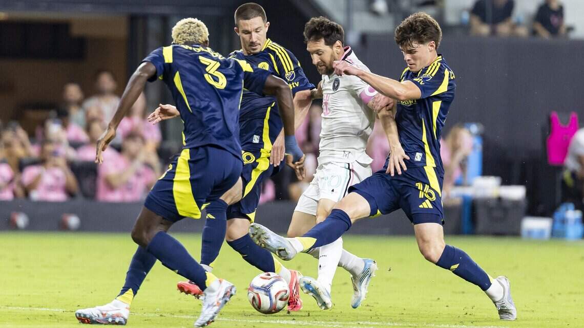 Messi golazo, but Inter Miami ties Nashville 2-2 after late equalizer by Surridge