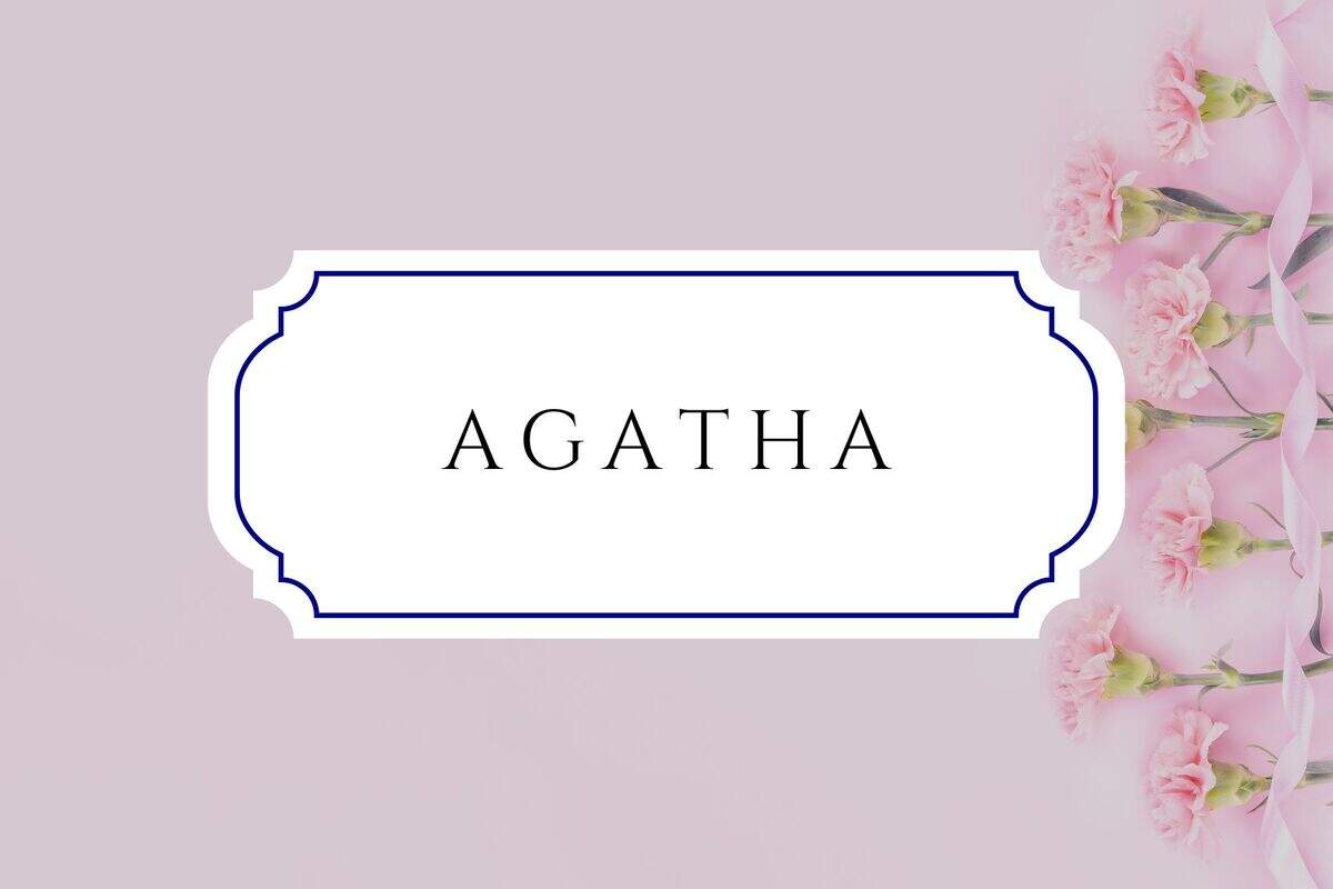 trevor lawrence baby names agatha