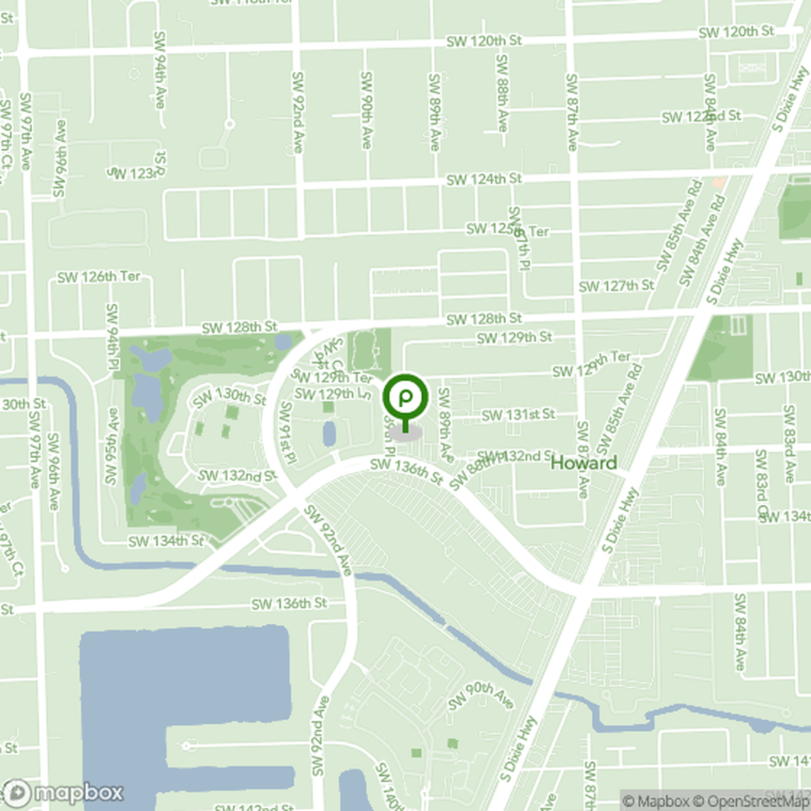 A map showing where the newly-built prototype Publix is to open on Feb. 27, 2025, in the Briar Bay shopping plaza near The Falls.