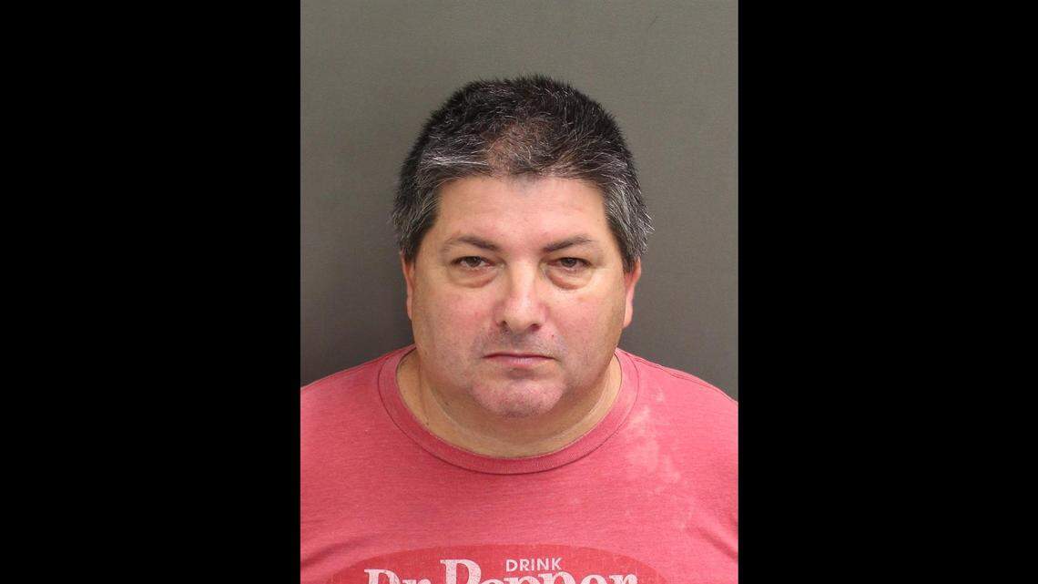 Robert Bruce Kendel’s booking photo at Orange County Jail on Nov. 27, 2018.