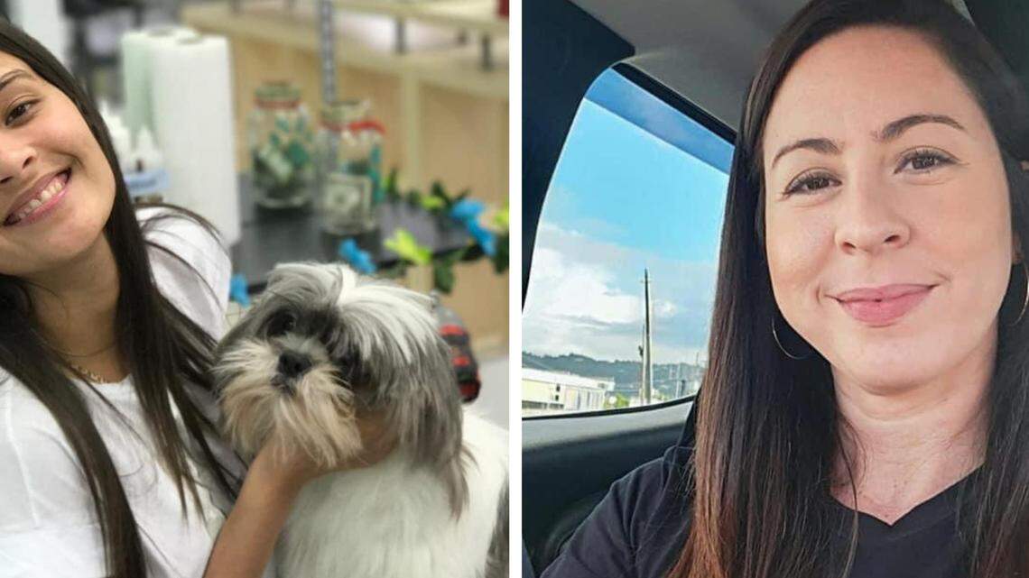 Keishla Rodríguez and Andrea Ruiz, the two latest victims of femicide in Puerto Rico, where an emergency over violence against women was declared.