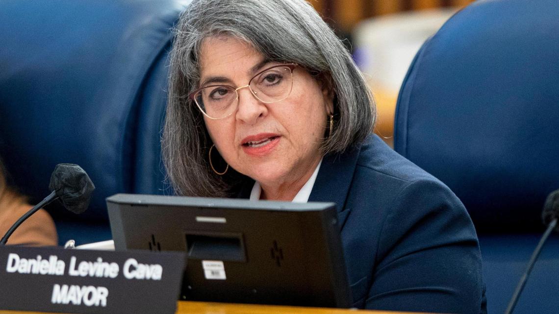 In between Miami-Dade County’s two budget hearings, Mayor Daniella Levine Cava shuffled millions of dollars in her 2025 spending proposal to reduce or eliminate scattered budgets before county commissioners approved it on Thursday, Sept. 19, 2024.