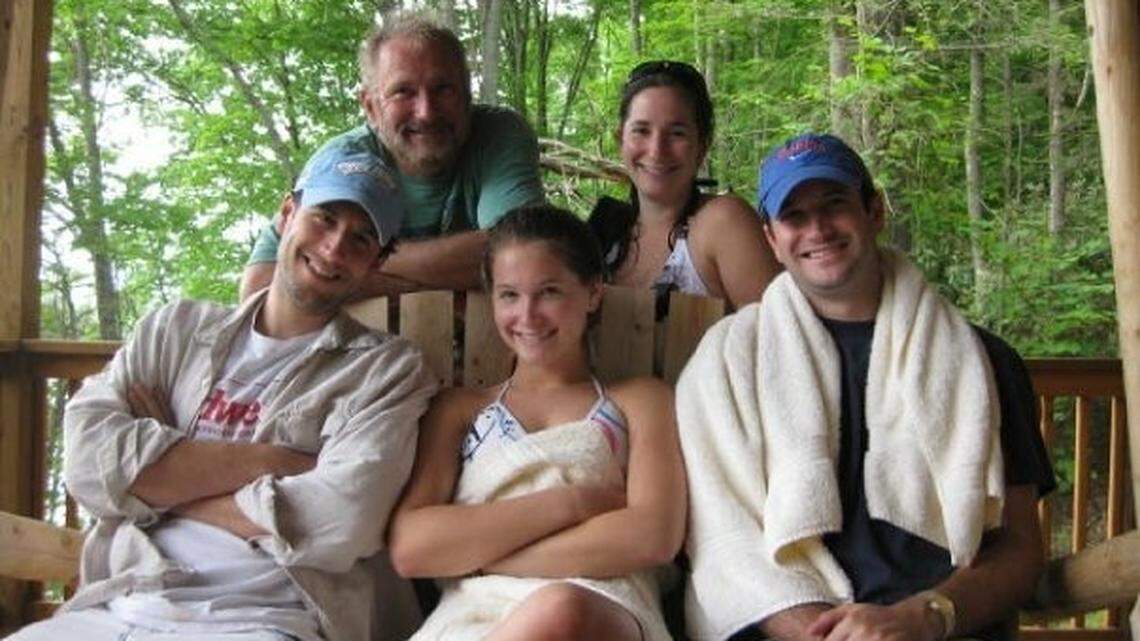 Top left to right: Joseph Horgan, Rachel Lindell (daughter). Bottom left to right: Jason Horgan (son), Lindsey Marcus (daughter), Brett Horgan (son).