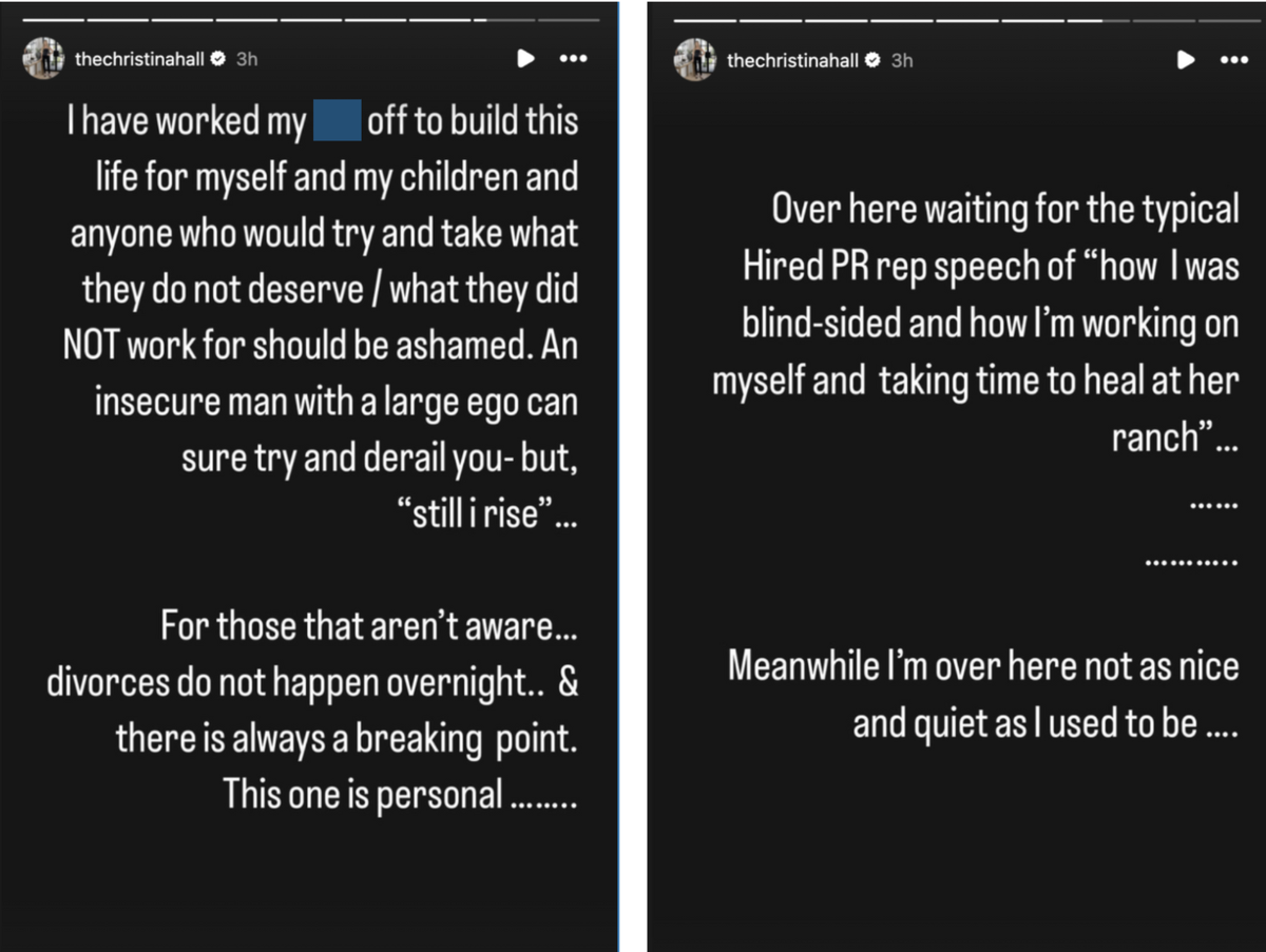 Josh Hall is asking for privacy amid his divorce from HGTV star Christina Hall.