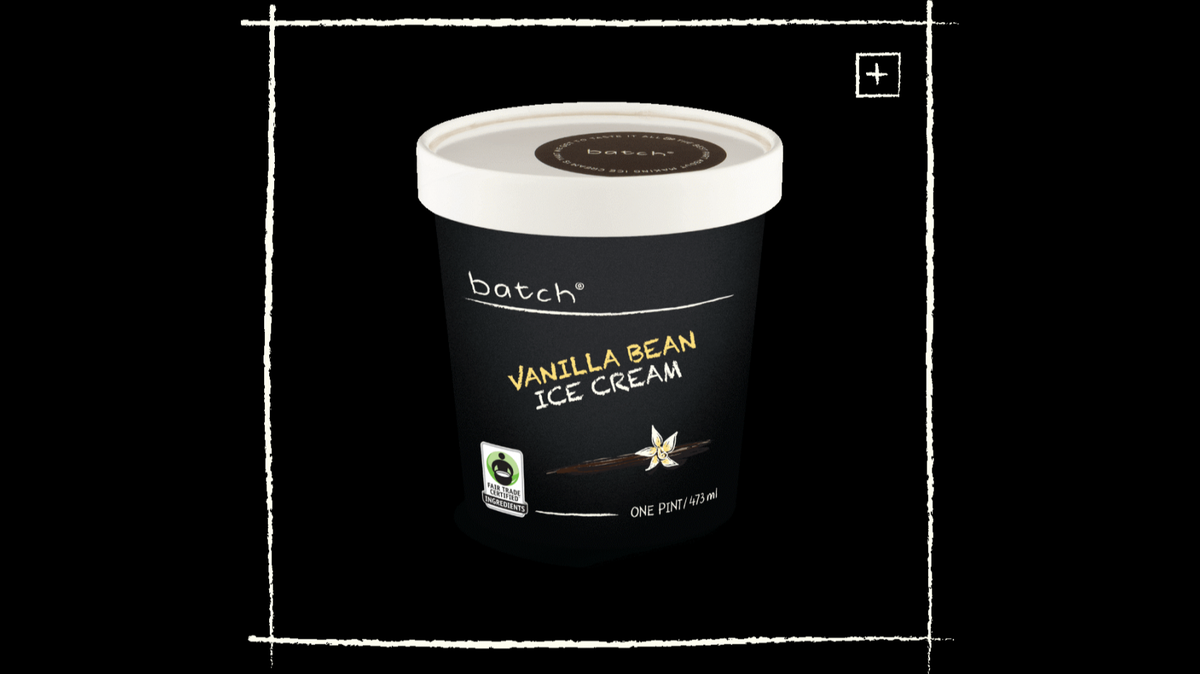 Batch Vanilla Bean ice cream