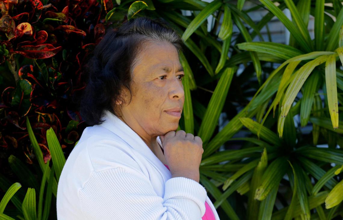 Guadalupe, a domestic worker in Miami, is among many who have lost jobs as the coronavirus pandemic continues.