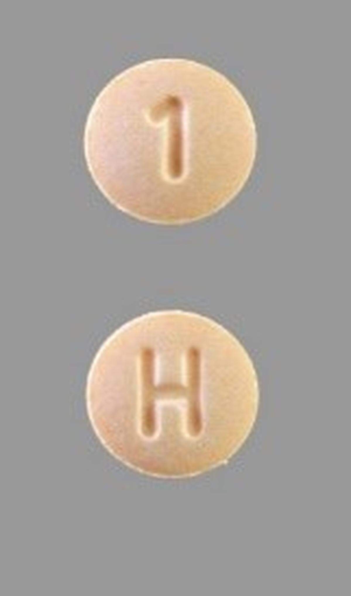 The pills that should be in a bottle labled “Hydrochlorothiazide.”