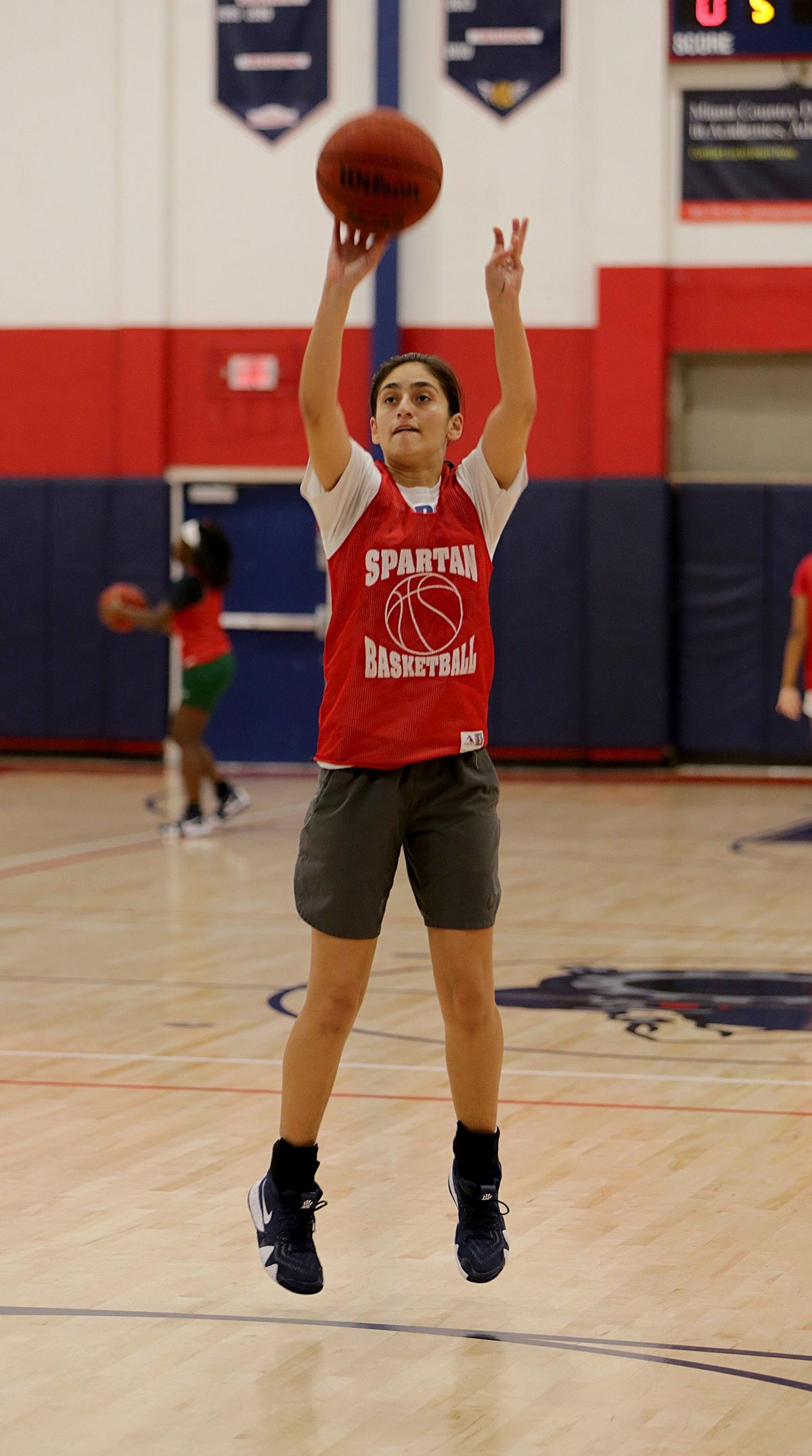 Maria Alvarez plays for Miami Country Day School.