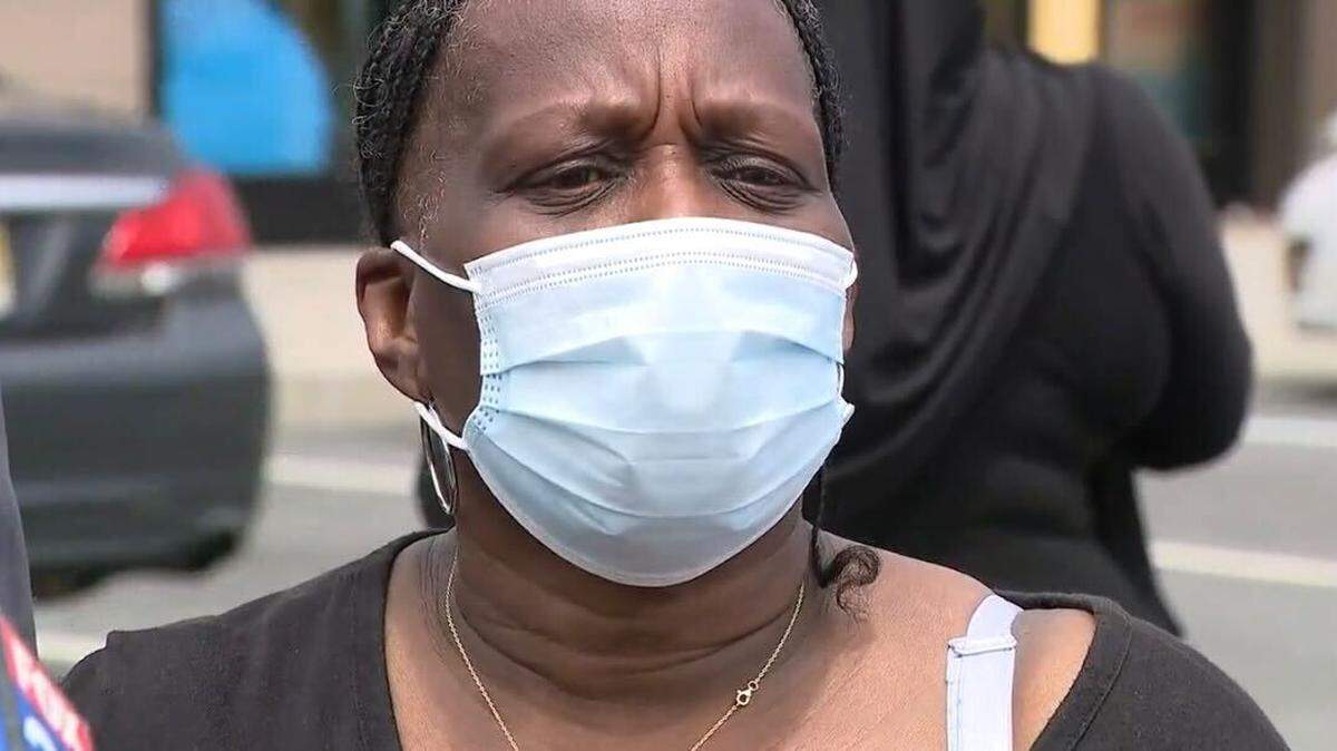 A mom says she begged police to “stop shooting” her son outside a store in New Jersey. Police were called to a man inside the store with a gun, a prosecutor said.