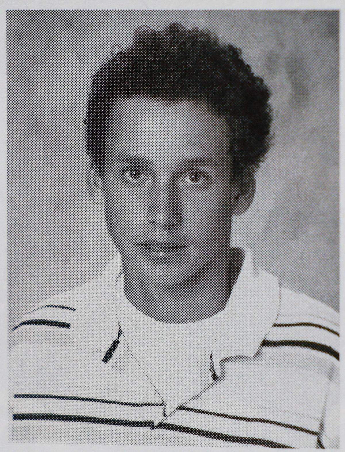 Tal Alexander, as shown in the 2003 Krop yearbook. He graduated in 2004.