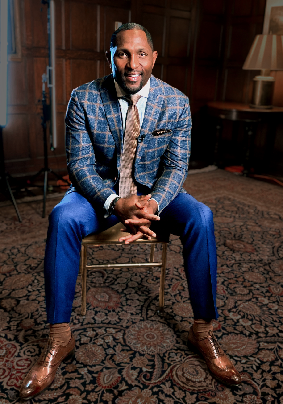 Former University of Miami and NFL legend Ray Lewis joins board of directors for the World Jai-Alai League in Miami, Florida on Tuesday, March 7, 2023.