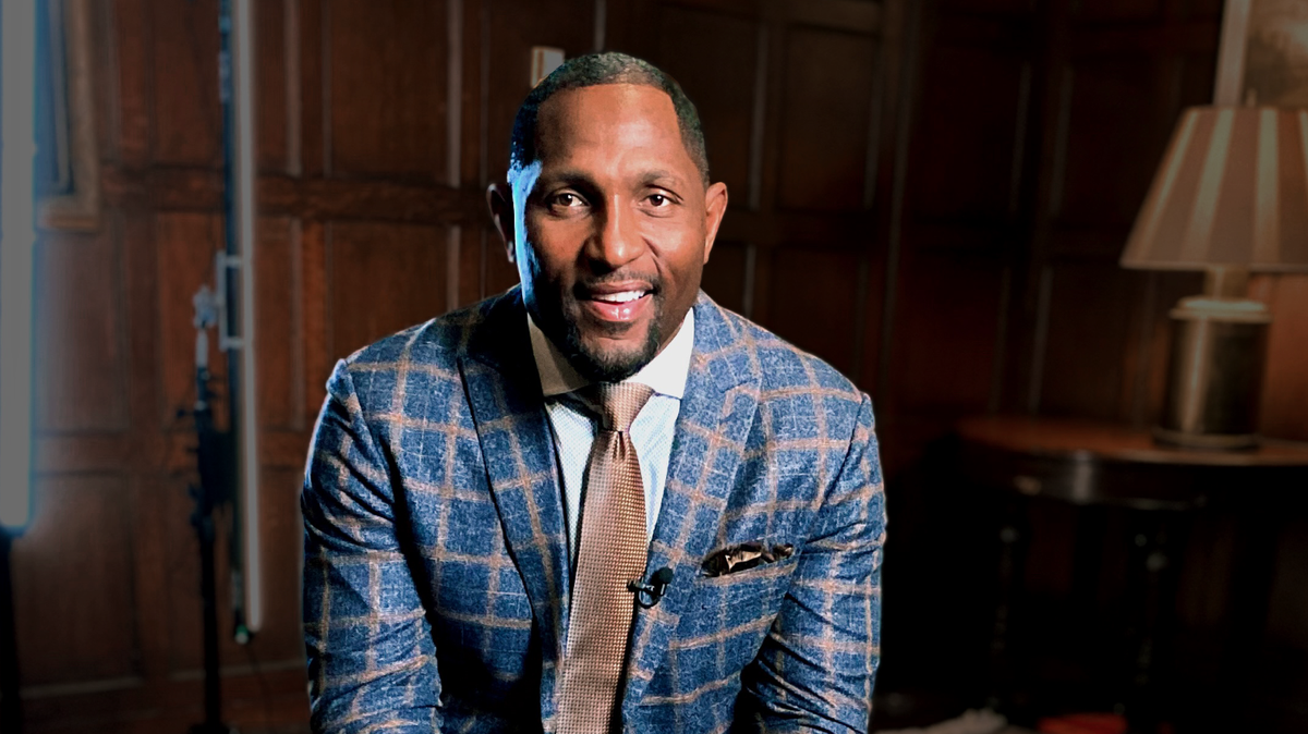 Former University of Miami and NFL legend Ray Lewis joins board of directors for the World Jai-Alai League in Miami, Florida on Tuesday, March 7, 2023.