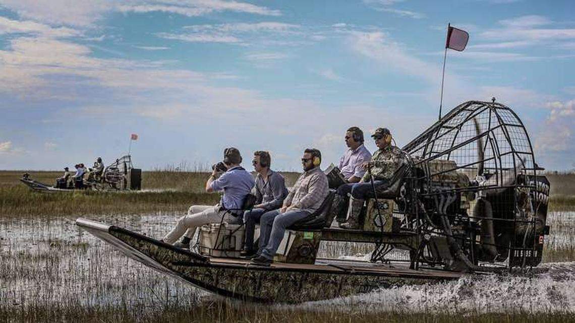 At some point you must know the terrifying sound of an airboat fan.