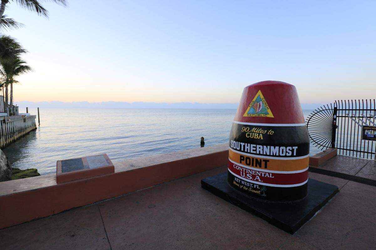 If you visit Key West’s Southernmost Point, it’s guaranteed to be more crowded than this.