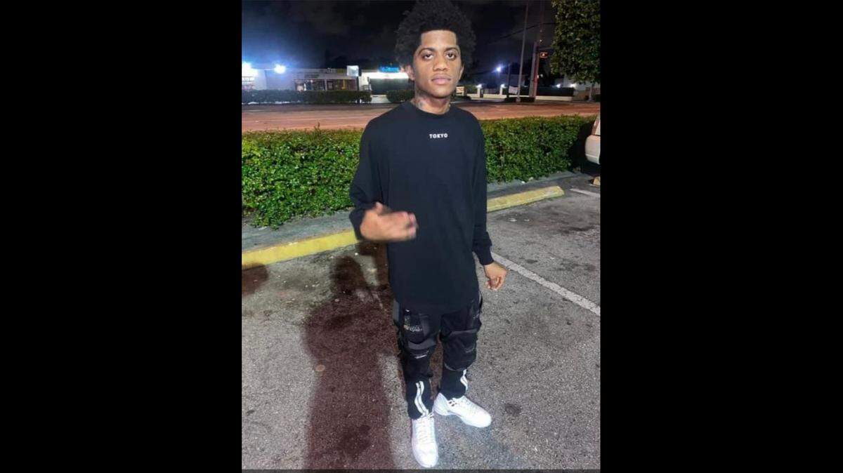 Jermaine Johnson, 19, was killed when gunmen opened fire at a birthday party in Miami on June 4, 2022.