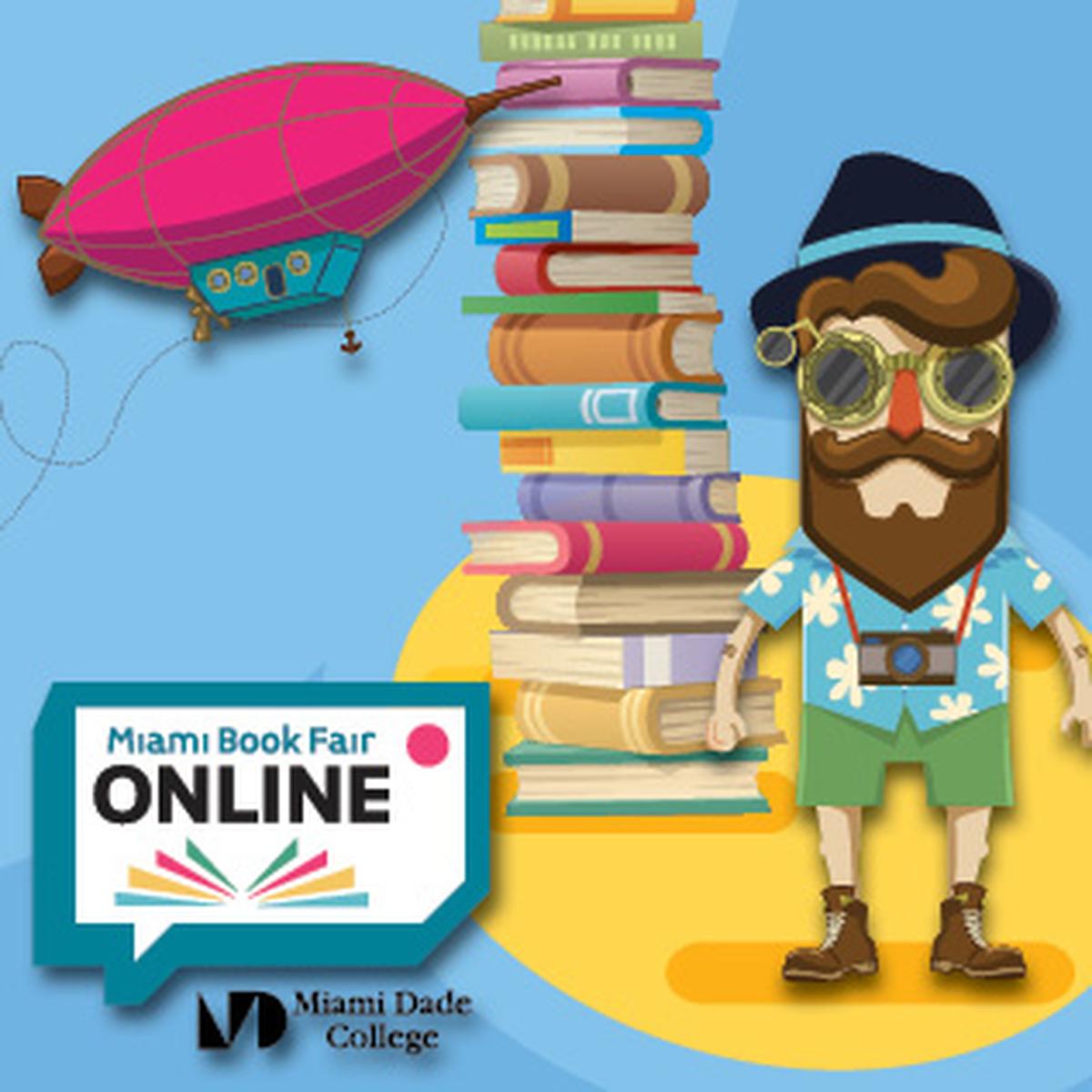 Mr. Wembly Wordsmith will host the children’s programming at the Miami Book Fair, which will be held virtually this year due to the coronavirus.