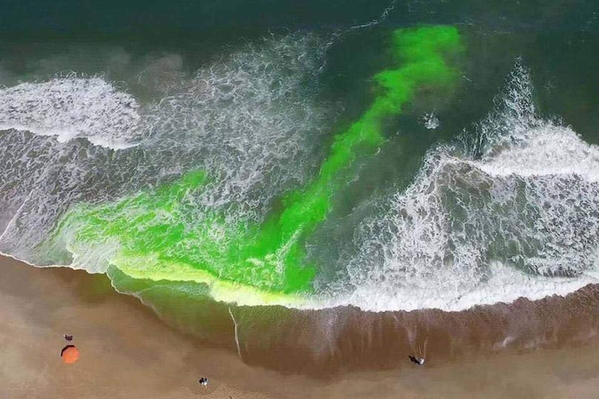 Rip currents are powerful channels of water that flow away from shore at speeds of up to 8 feet per second, according to the National Oceanic and Atmospheric Administration.