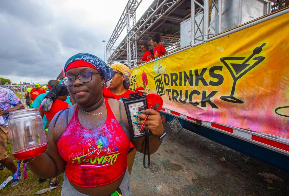 J’ouvert, Miami Carnival at Miami-Dade County Fair Expo) on Saturday October 8th., 2022.