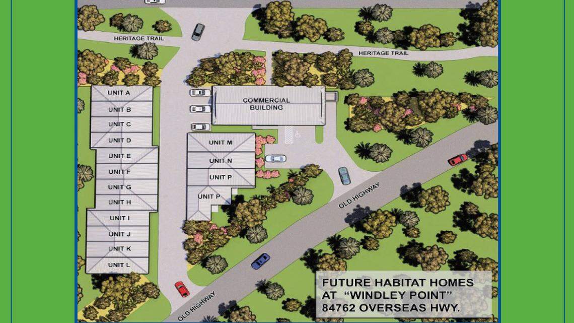 Habitat for Humanity of the Upper Keys released an artist’s rendering of the 16-unit Habitat at Windley Point subdivision, which is expected to be complete within the next two years.