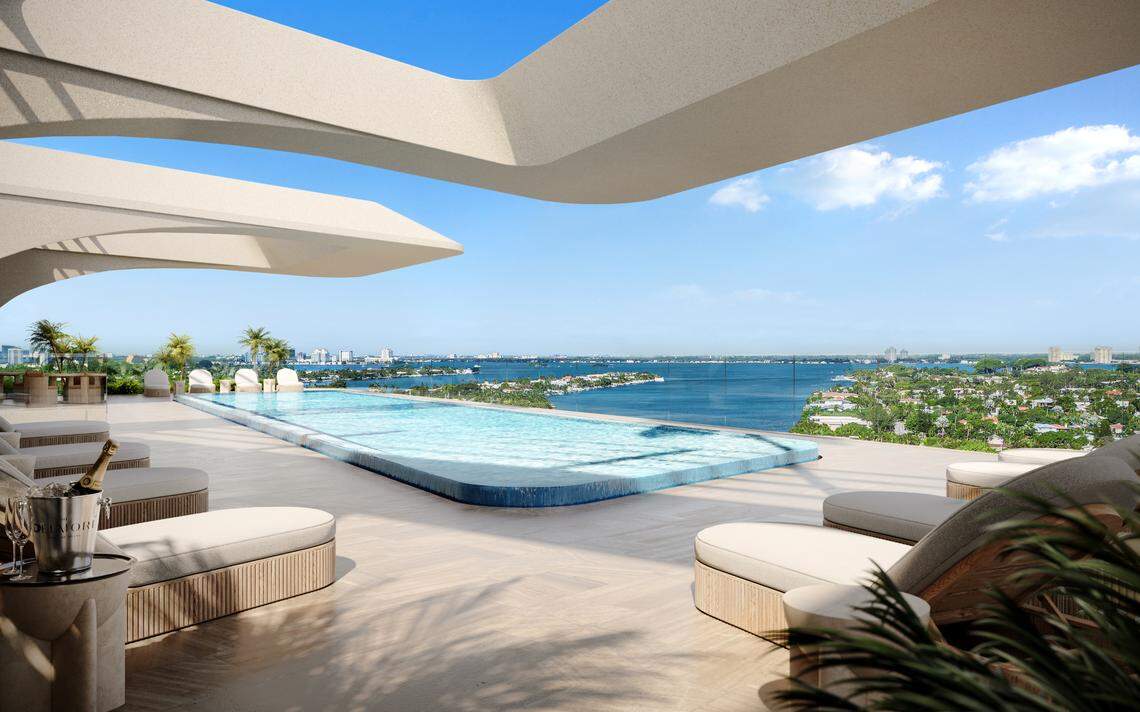 Renderings show plans for an ultra-luxury condo building in Surfside.